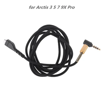 Преносимото Стерео аудио кабел-Удължител за Безжични Геймърски Слушалки SteelSeries Arctis 3 5 7 9X Pro Слушалки