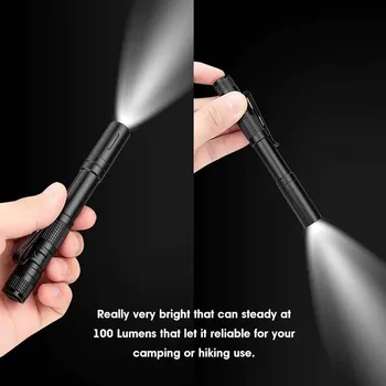 ZK30 Мини Led фенерче Light Pen Преносим 1000 лумена 1 Превключвател на Режима на led фенерче за зъболекар и за къмпинг Туризъм