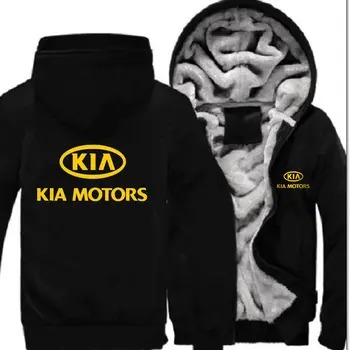 2023 НОВА мъжки камуфляжная hoody Kia Motors с качулка на поръчка, за топлото утепленная яке, палта, Блузи, ежедневни свитшоты