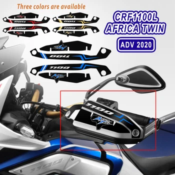 За Honda CRF1100L етикети на цевье мотоциклет Africa Twin Adventure CRF 1100L ADV 2020 Оригинални защитни стикери с аппликацией
