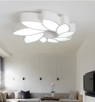 Модерна проста led лампа за дневна, спалня, кабинет, тавана лампа, индивидуалността, атмосферата на модата, творчески лампи за ресторант