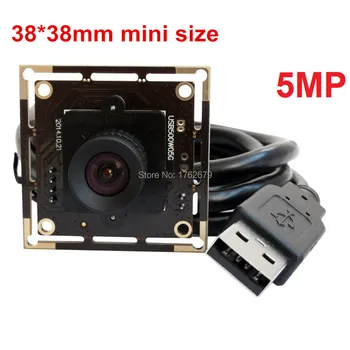 38*38 мм 5.0 MP камера с Висока Резолюция 2592x1944 1/2,5 Aptina MI5100 CMOS Микроскоп Ендоскоп usb цифров фотоапарат такса