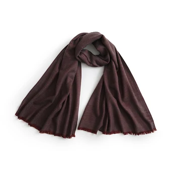 Женска забрадка, вязаный шал, дамска есенно-зимна универсална за боядисана шал с ресни, дълга шия 2020, зимни кърпа в нов стил