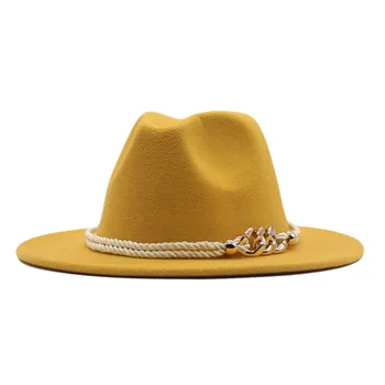 Вълнена панама, шапка с широка гъвкава катарама за колан, класическа шапка, дамски фетровая шапка, бейзболни шапки с лък, бейзболна шапка за татко, шапки за мъже