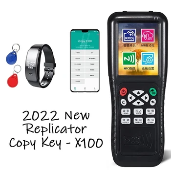 Windows USB Четец за Смарт Карти С Чип NFC Копирна Машина 13,56 Mhz UID 125 khz T5577 Ключ, Икона, Етикет за Записване За Мобилен Телефон, Гривна Icopy X100