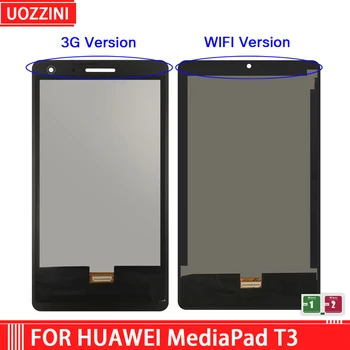 7,0-инчов LCD за Huawei Mediapad T3 7,0 3G/Wifi BG2-W09 BG2-U03 BG2-U01 Дигитайзер с докосване на екрана в събирането На Huawei T3 7 3G Wifi