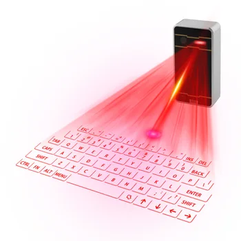 Лазерна клавиатура Bluetooth, безжична виртуална проекционная клавиатура, преносима за Iphone и Android смартфони, Ipad, таблет, лаптоп