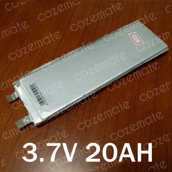 3pcs 3.7 v 20Ah Lipo литиева батерия за Diy акумулаторни батерии Bateria 