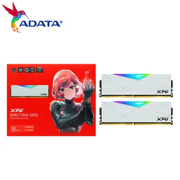 Оригинален Ram Adata XPG SPECTRIX D50 DDR4 3600MHz 8GBX2 16GBX2 32GBX2 RGB Модул Памет за Десктоп Оперативна Памет ram ddr4 За Работния Плот