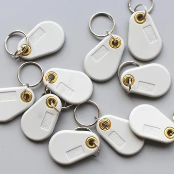 125 khz EM4305 T5577 RFID етикети за ключове, кръгови символи, Записваем Ключодържател, Презаписваем, ключодържател, Карта за достъп, Копие, клонинг, Дубликат на