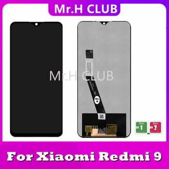 Оригинални LCD дисплей За Xiaomi Redmi 9 LCD дисплей С Сензорен Екран Дигитайзер В Събирането на Рамка За Xiaomi Redmi 9 LCD екран 6,53 