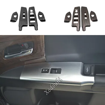 За Honda Odyssey 2015 2016 2017 2018 2019 2020 2021 Вътрешен Автомобилен Ключ Прозореца На Седалките Подлакътник Стъклена Бутон Довършителни Етикети