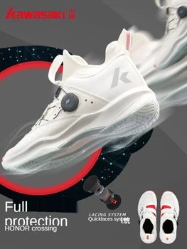 Обувки за Бадминтон Kawasaki За Мъже и жени, Дишащи Высокоэластичные Нескользящие Спортни Маратонки 2021
