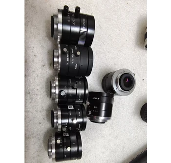 Обектив промишлени камери HIK 25mm F1.4 3/4 FA обектив машинно зрение в добро състояние, тествана е нормално